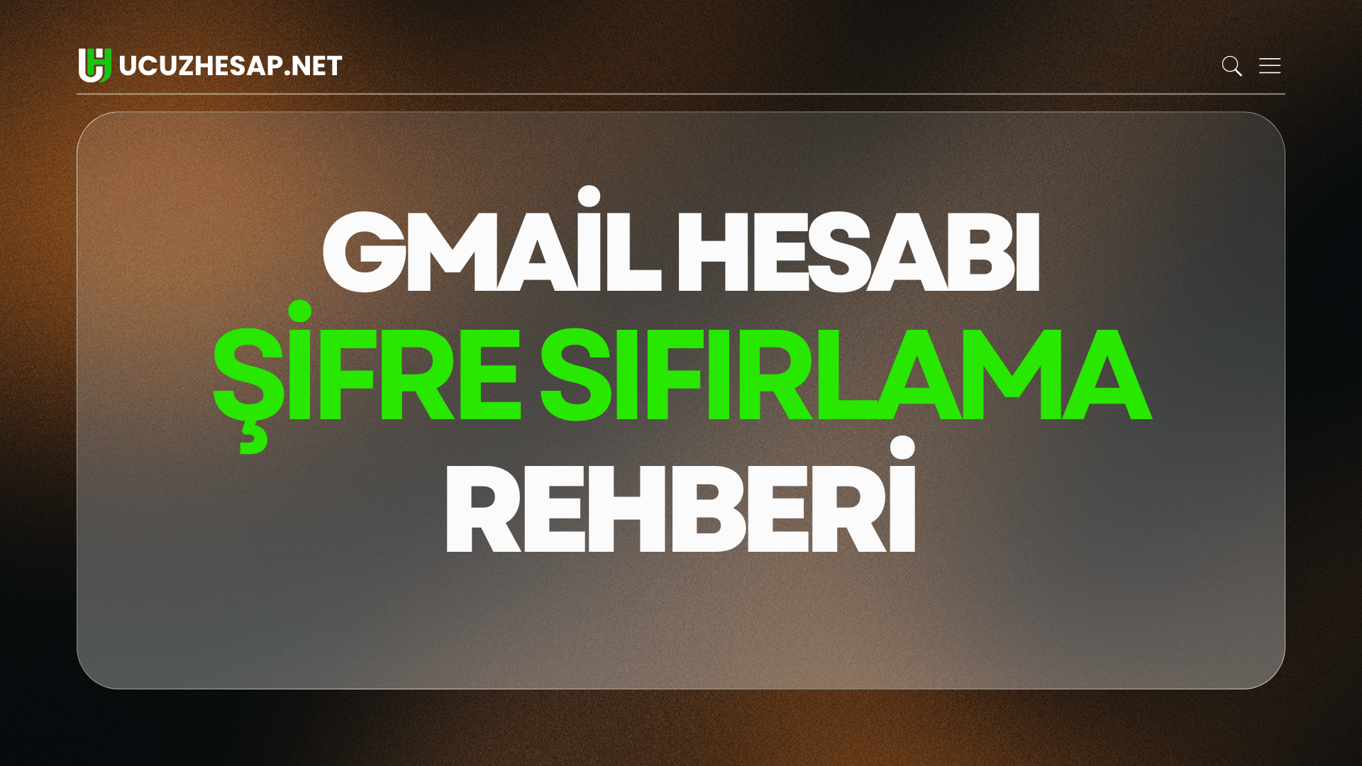 Gmail Şifre Sıfırlama Rehberi